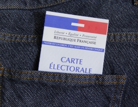 carte electorale photo poche jean 